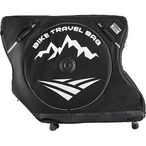 Housse Transport Vélo Empattement de 94-106 cm Sac Transport Vélo de Route pour Voyages en Avion, Voiture, Train et Métro, Activités de Plein Air, avec Cadenas TSA et Double Fermeture Éclair (1/5)