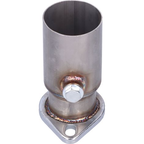 Bride de sortie d'échappement réductrice 2 boulons, tube 3 pouces vers 2,5 pouces, acier inoxydable pour modification auto (1/5)