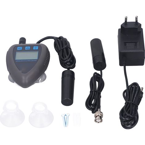 Analyseur de qualité d'eau WiFi, moniteur de pH/EC/Sel/SG/Température, prise UE 230-240V (1/5)
