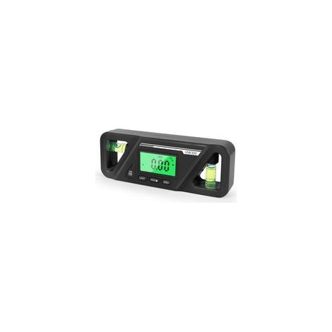Niveau à bulle numérique, 4 x 90°/2 x 180°, petit rapporteur numérique, règle d'angle avec écran LCD rétroéclairé, 2 modes de mesure, inclinomètre numérique, outils de mesure de niveau
