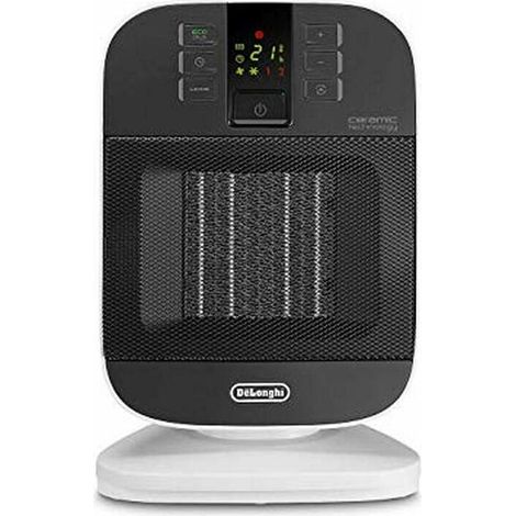 Calefactor eléctrico - DeLonghi - HFX60V20 - Cerámica - 2000 W - Oscilante (1/2)