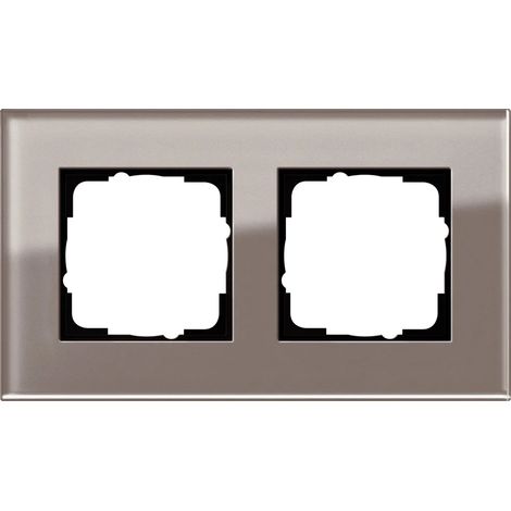 Gira Marco embellecedor 2f Gira Esprit G Umbra [0212122], 0212 122