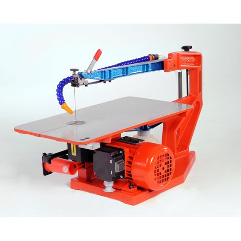 Scie à chantourner Multicut 2S – Moteur asynchrone 100W – Passage longitudinal 460mm – Pour bois dur et tendre – 200000 – Hegner