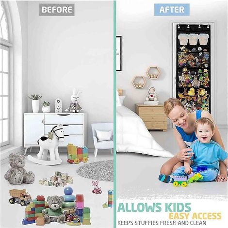 Sacs de rangement suspendus pour peluches - Fournitures pour la maison (1/4)