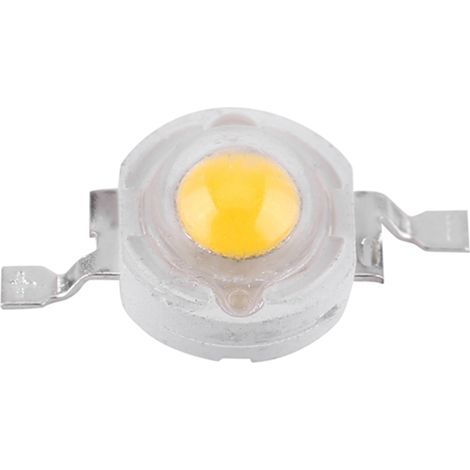 50 PCS Ampoules LED SMD 1W Blanc Chaud pour Projecteurs et Spot Économes en Energie (1/5)