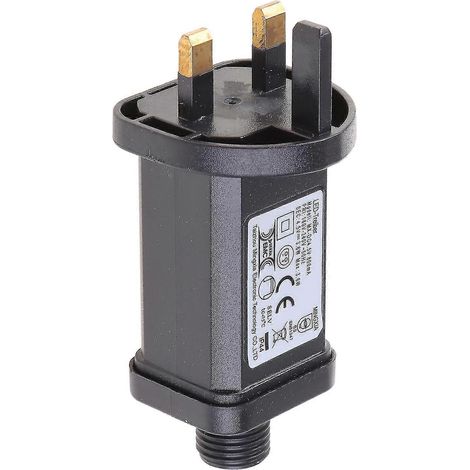 Alimentation LED étanche, transformateur basse tension, connecteur adapté aux guirlandes lumineuses de Noël (1/5)