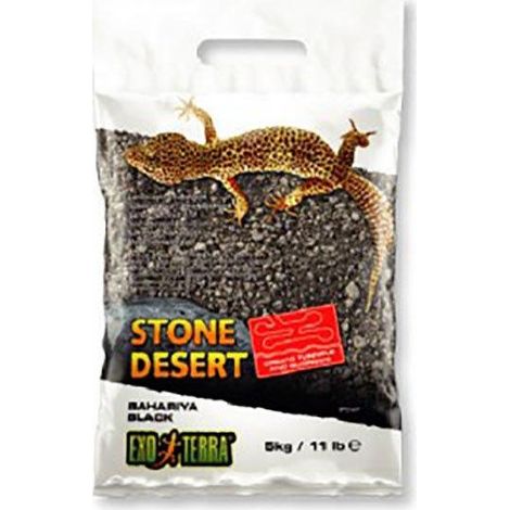 Exo-Terra Bahariya Dekorativsubstrat schwarz 20 kg (1/2)