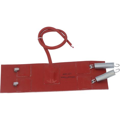 Motoröl-Heizmatte aus Silikon, flammhemmend, universell, wasserdicht, hervorragende Isolierung, Ölwannen-Heizmatte, 50 W, 12 V DC (1/5)