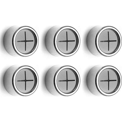 6 crochets Attache Torchon,Accroche Torchons Adhesif,Accroche Torchon Ventouse Torchon Cuisine,Porte Torchon Ventouse Pour Salle De Bain,Armoire Et Placard (ABS Rond) (1/4)