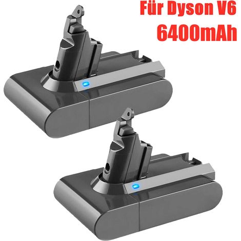 Pdstation – Batterie Li-ion 21.6V 6400mAh pour aspirateur Dyson V6 DC58 DC59 DC61 DC62 DC72 DC74 SV03 SV05 SV06 SV07 SV09 – Charge rapide – Sécurité supérieure (1/5)