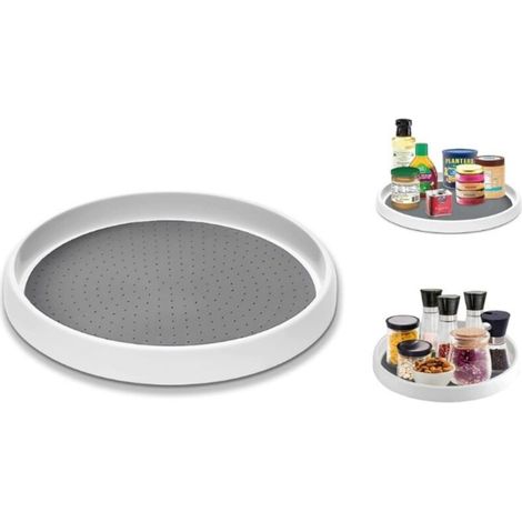 Plateau tournant monobloc (Lazy Susan), plateau rotatif à 360°, plateau tournant (1/5)