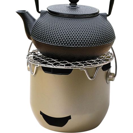 Barbecue Portable Charbon de Bois, Grill de Table avec (1/5)