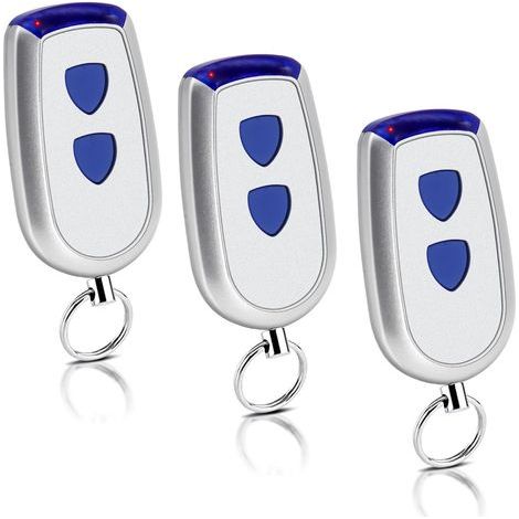 Set mit 3 Garagentor-Fernbedienungen, 433,92 MHz, kompatibel mit Normstahl EA433 2KS, EA 433 4KS, EA 433 2KM Micro, RCU 433-2, RCU 433-4, T433-4, N00280-Muntra (1/5)