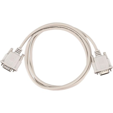 Câble adaptateur RS232 DB9 9 broches mâle vers VGA 15 broches mâle, 1,4 m, gris clair (1/4)