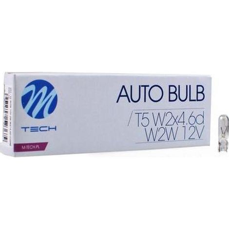 Ampoule T5 W2w W2x4.6d 12v 2w BOITE De 10 z92