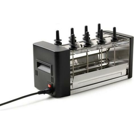 Parrilla eléctrica Stöckli 0051.02 función giratoria versátil
