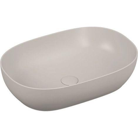 Lavabo da appoggio Vitra ovale 60 cm bianco lucido 5995B403-0016 (1/2)