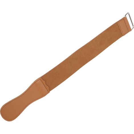 Trousse à rasoir en cuir synthétique, affiloir professionnel pour couteau droit, lanière de polissage pour homme, pratique et durable (1/5)