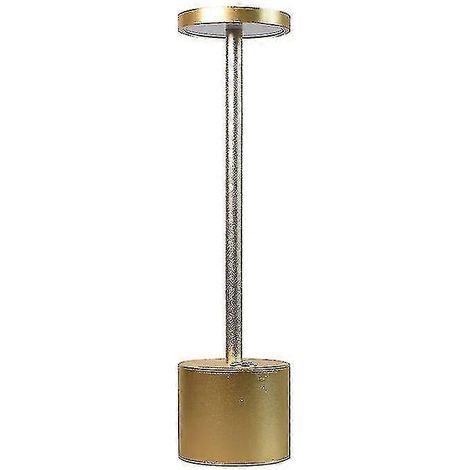 Lampe de table sans fil, batterie rechargeable 6000 mAh, 2 niveaux de luminosité