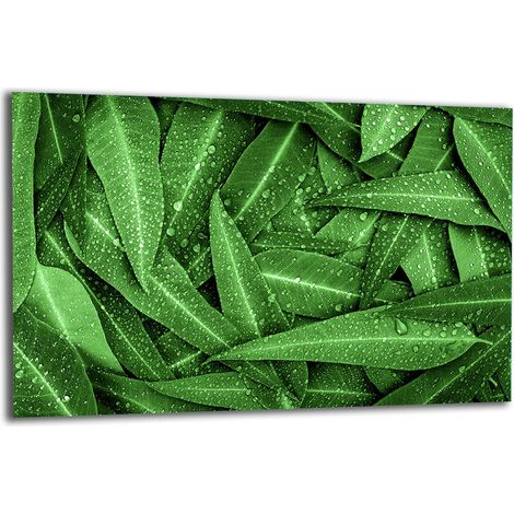 PLAQUE DE PROTECTION EN VERRE POUR CUISINIÈRE 80x52 VERTE (1/5)