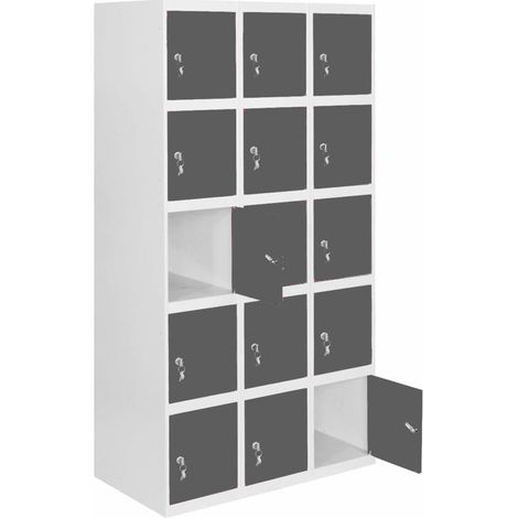 Taquilla 1800x900x500 SIMONLOCKER PROFESIONAL 5 PUERTA 3/15 300 (900)BL/AN marca SIMONRACK