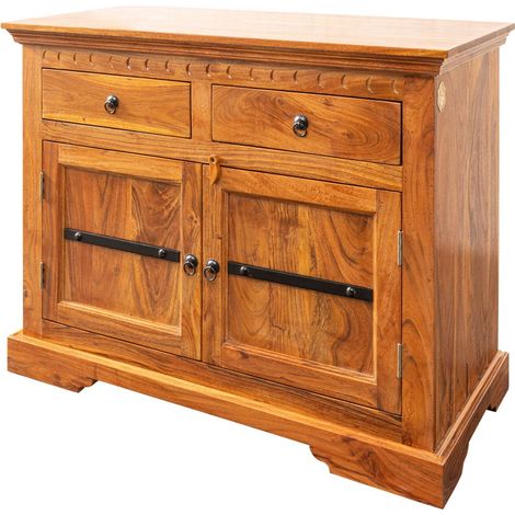 OXFORD 0424 Madia in legno di acacia - laccato / miele 107x50x88