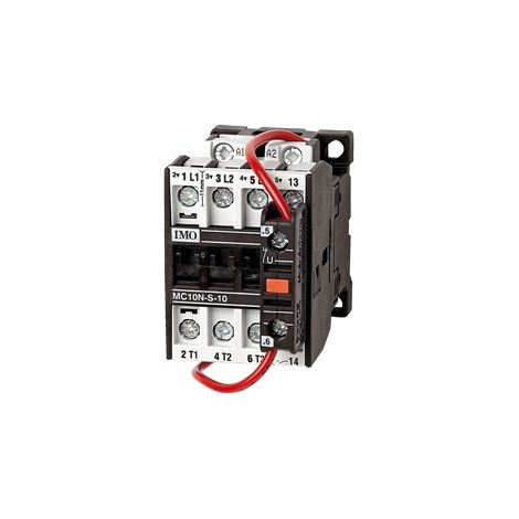 Contacteur 3P 1NC 4kW 10A 24V DC MC10N-S-0124DC
