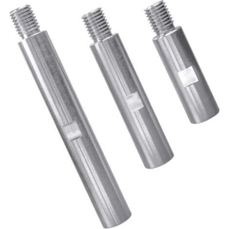 3 x M14 Stainless Steel Angle Grinder Extension Rod Angle Grinder Extension 75 mm 100 mm 140 mm M14 Thread Adapter for Polishing and Grinding Tools (1/4)