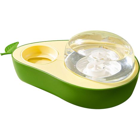 Distributeur d'eau automatique en forme d'avocat pour chiens et chats, pour une utilisation en intérieur, pour un usage quotidien, portable.-AquaForge (1/5)