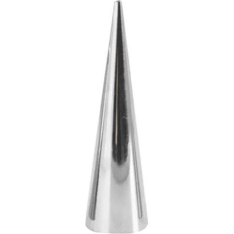Cannoli Tubes - Stainless Steel Baking Molds for Horn Bread and Cream Filled Pastries - 12 Pieces (1/3)