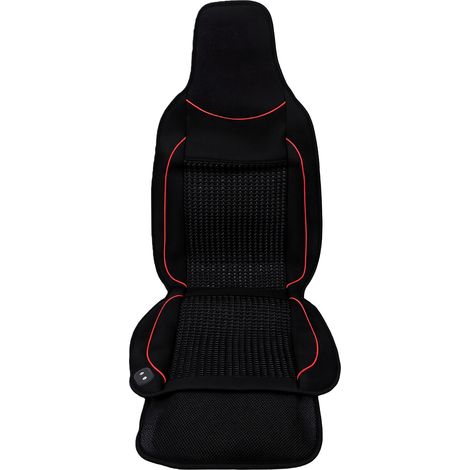 Housse siège voiture refroidissante avec support arrière, anti-transpiration, 4 ventilateurs et fonction massage, remplacement semi-camion pour Kenworth (1/5)