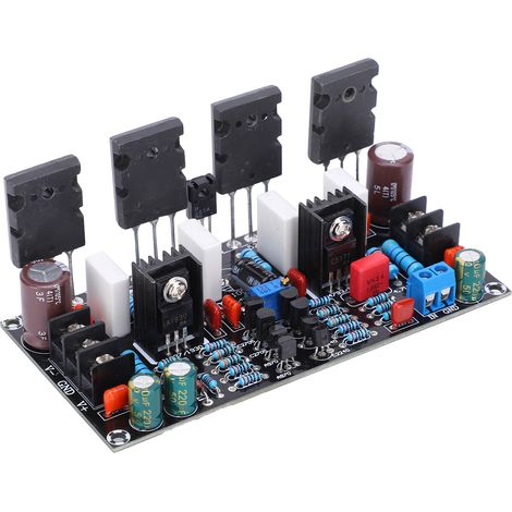 Carte d'amplificateur de puissance monocanal pour composants audio Toshiba 200 W 1943+5200 DC±20-90 V (1/5)