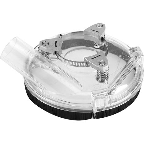Staubschutzhaube für Winkelschleifer, Trockenschleifset, Handschleiferschutz, Polierzubehör, 100 mm, robust (1/5)