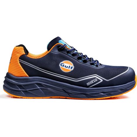 Sparco 075345GUBMAF Mirage Gulf Schuhe Blau Orange 39 (1/4)