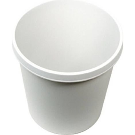 Helit the german H6105882 Cestino per la carta 18 l (Ø x A) 31.5 cm x 33.5 cm Polipropilene Grigio luminescente 1 pz. (1/4)