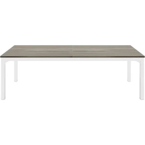 Bureau d'ordinateur rectangulaire, bureau exécutif, table de travail pour deux personnes, bureau de cuisine (uniquement bureau informatique) (1/5)