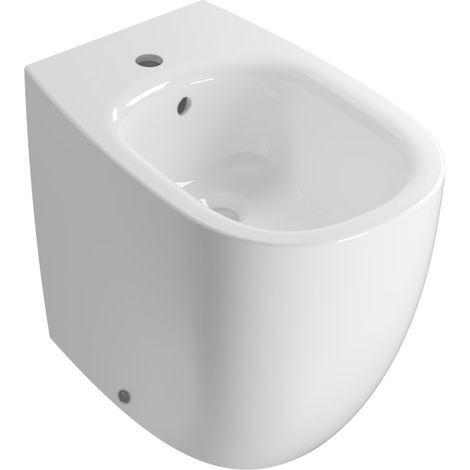 Bidet sur pied en céramiquemulti 53x35 cm Globo Daily DN009BI  Blanc - Céramique (1/4)