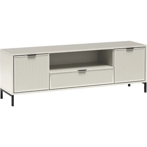 AX LIVING TV Lowboard Berlinette 4, 165,3 cm breite – Modern in Kaschmir