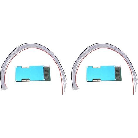 2X 8S 24V 60A Li-Iron Lithium Battery Charger Protection Board avec Power Battery Balance Enhance PCB Protection Board (1/4)