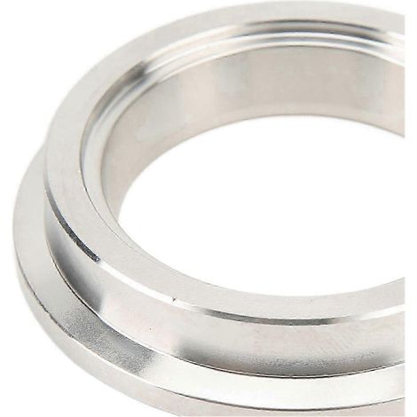 Bride d'entrée de soupape de décharge 44 mm en acier inoxydable 304, à souder, bride à bande en V, remplacement pour l'entrée côté Tial MVR