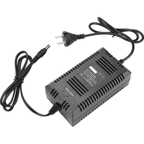 Chargeur intelligent de batterie 110-240 V avec prise européenne pour vélo électrique et scooter (connecteur CC) (1/5)