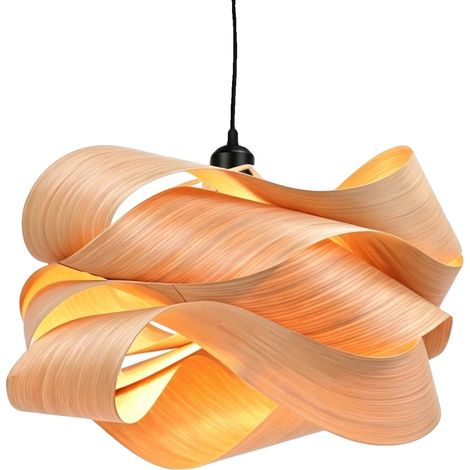 Lámpara colgante de diseño moderno y uso versátil, 45 cm de diámetro, bombilla no incluida. (1/2)