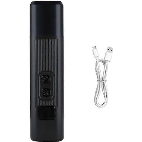 Coupe-ongles électrique pour chiens avec lumière LED rechargeable, fonctionnement silencieux, convient également aux chats, noir - JBMEDIA (1/4)