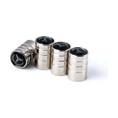 Car Tire Valve Cap, Suitable Valve Cap, Metal Tire Valve Cap (Mercedes-Benz, 8 Pack)
