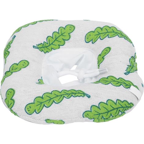 Collier de convalescence pour chat, ajustable, en coton, pour la cicatrisation et la protection des plaies, taille XS ≤ 1 kg (1/2)
