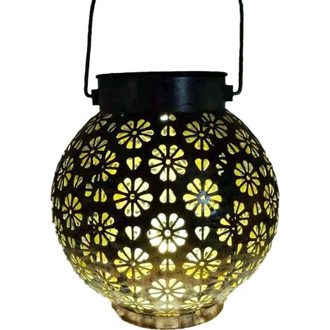 luces solares, guirnaldas LED retro, efecto envejecido, impermeables, para jardín, patio o porche. (1/5)