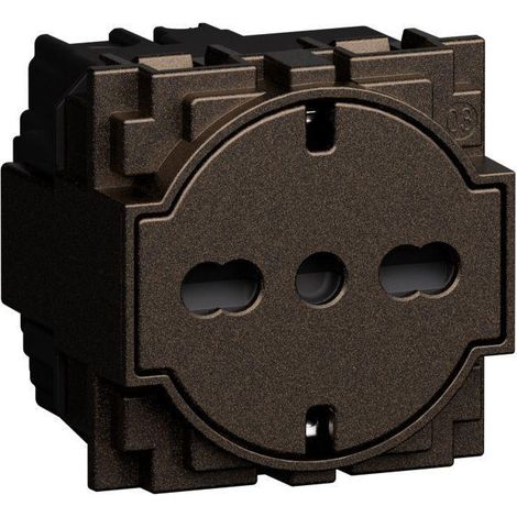 BTICINO KB4140A16F - Presa Living Now P40 Flat 2P+T 16A Bronze