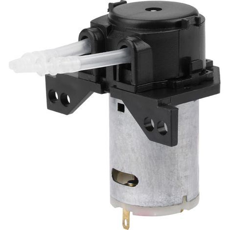 Pompe péristaltique 12V pour aquarium et laboratoire, tête à tube doseuse DIY, noir, 24 (1/5)