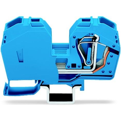 Connecteur de barre omnibus à 2 fils 35 mm² bleu 285-634