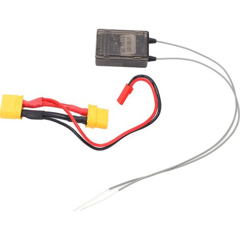 Récepteur 7 canaux 2,4 GHz R7FG à double antenne avec télémétrie pour voiture et bateau, compatible avec les émetteurs RC6GS et RC4GS. (1/5)